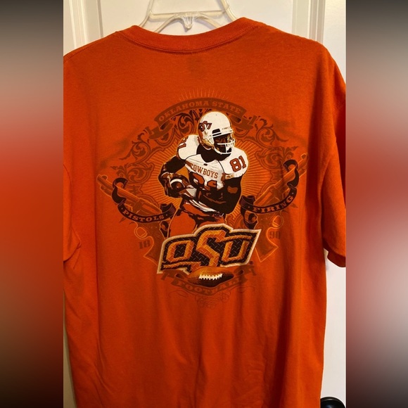 Vintage Oklahoma State Football tshirt size large - Picture 2 of 6